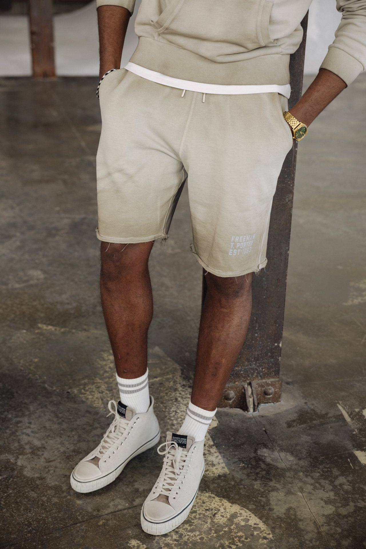 

Pantalones cortos Hombres Aaron Chillout overcast | Freeman T. Porter