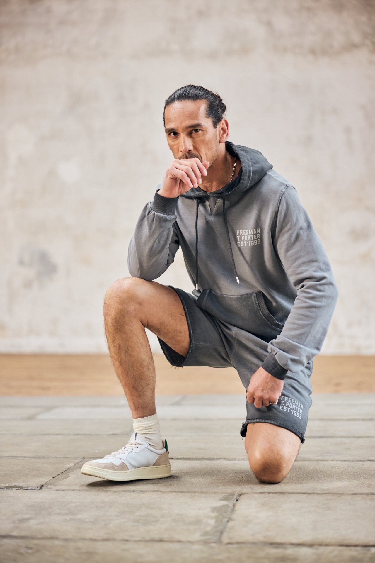 

Pantalones cortos Hombres Aaron Chillout anthra | Freeman T. Porter