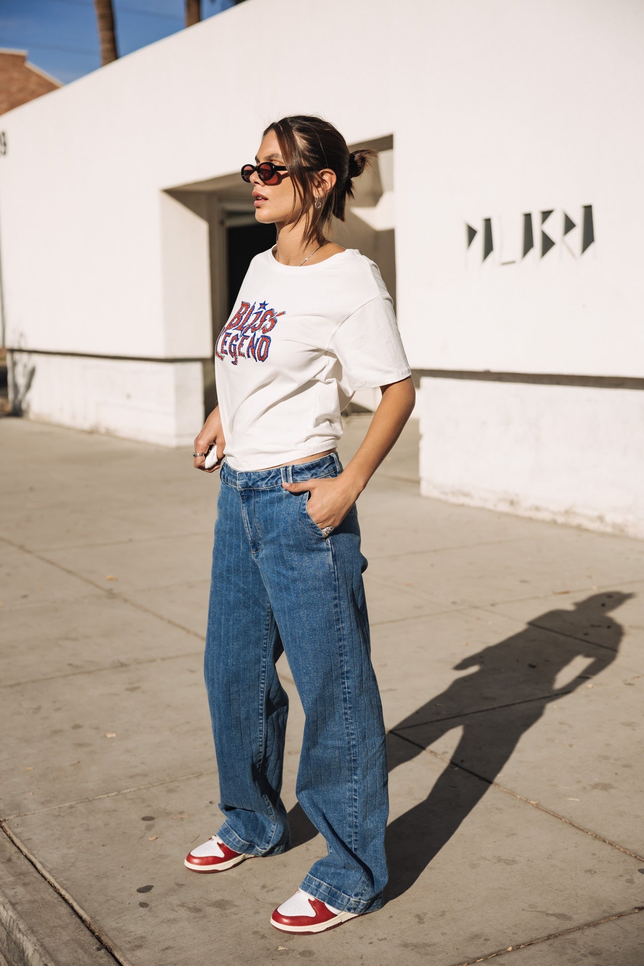 

Vaqueros de pata ancha Mujer Nickie piazalli light blue | Freeman T. Porter