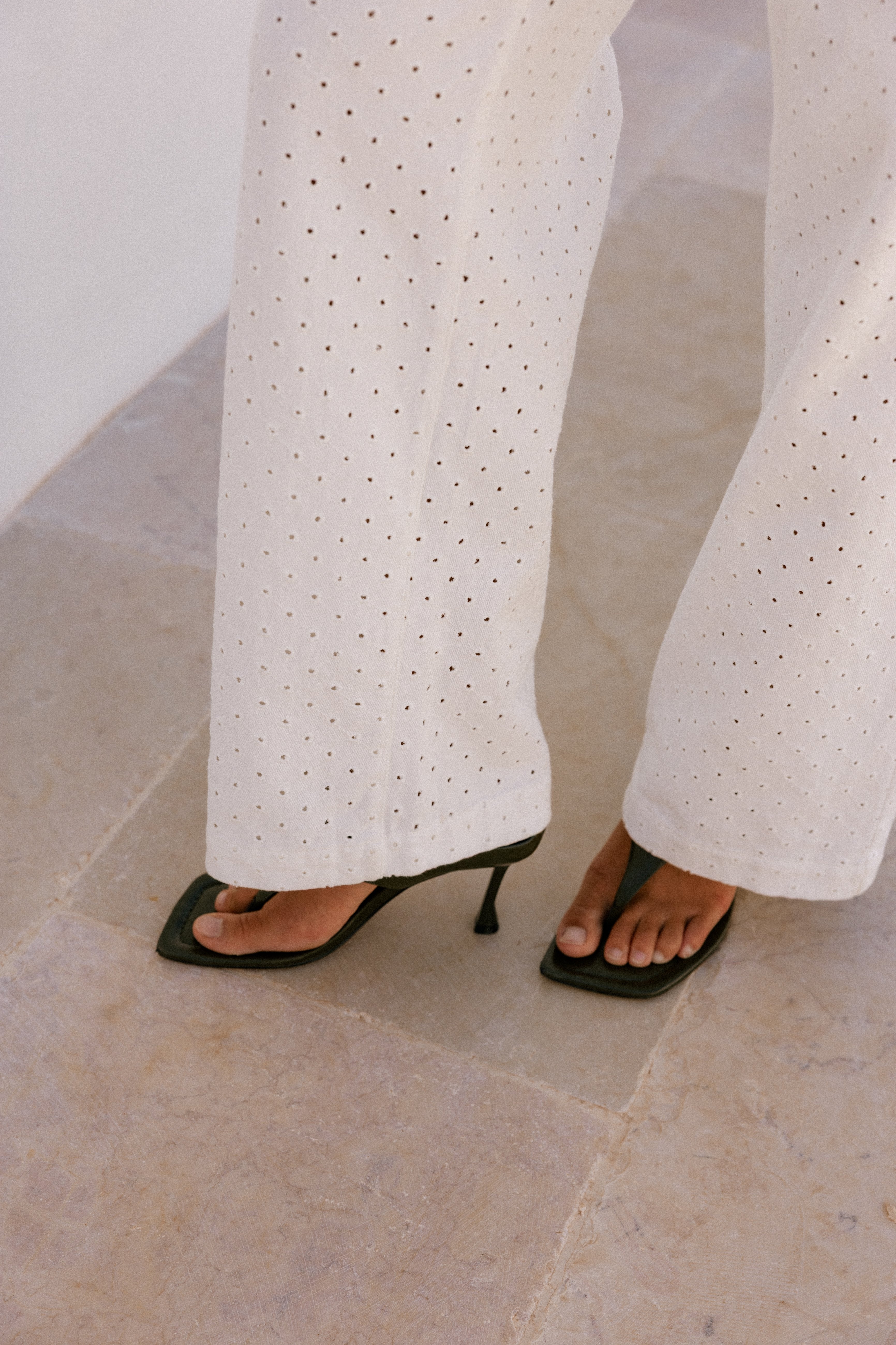 

Weite Hose Damen Nickie Beatnik bright white | Freeman T. Porter