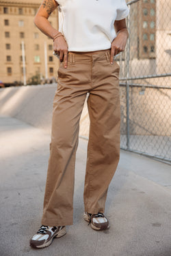 

Weite Hose Damen Nickie Felicita kelp | Freeman T. Porter