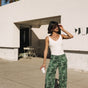 

Wide-leg pants Woman Nickie Rumba jolly green | Freeman T. Porter