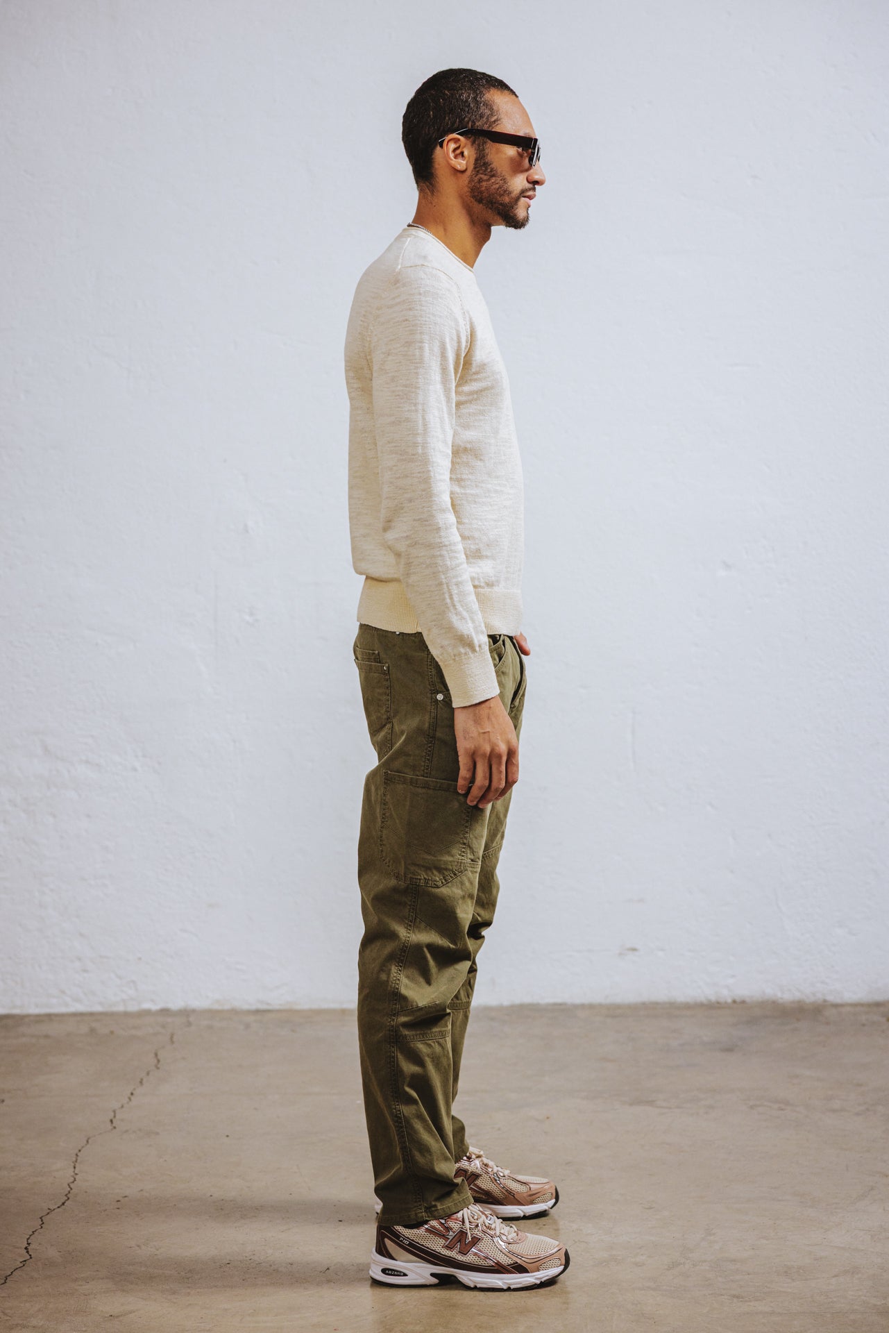 

Pantalon carpenter Unisex Samuel Dobbily olive night | Freeman T. Porter