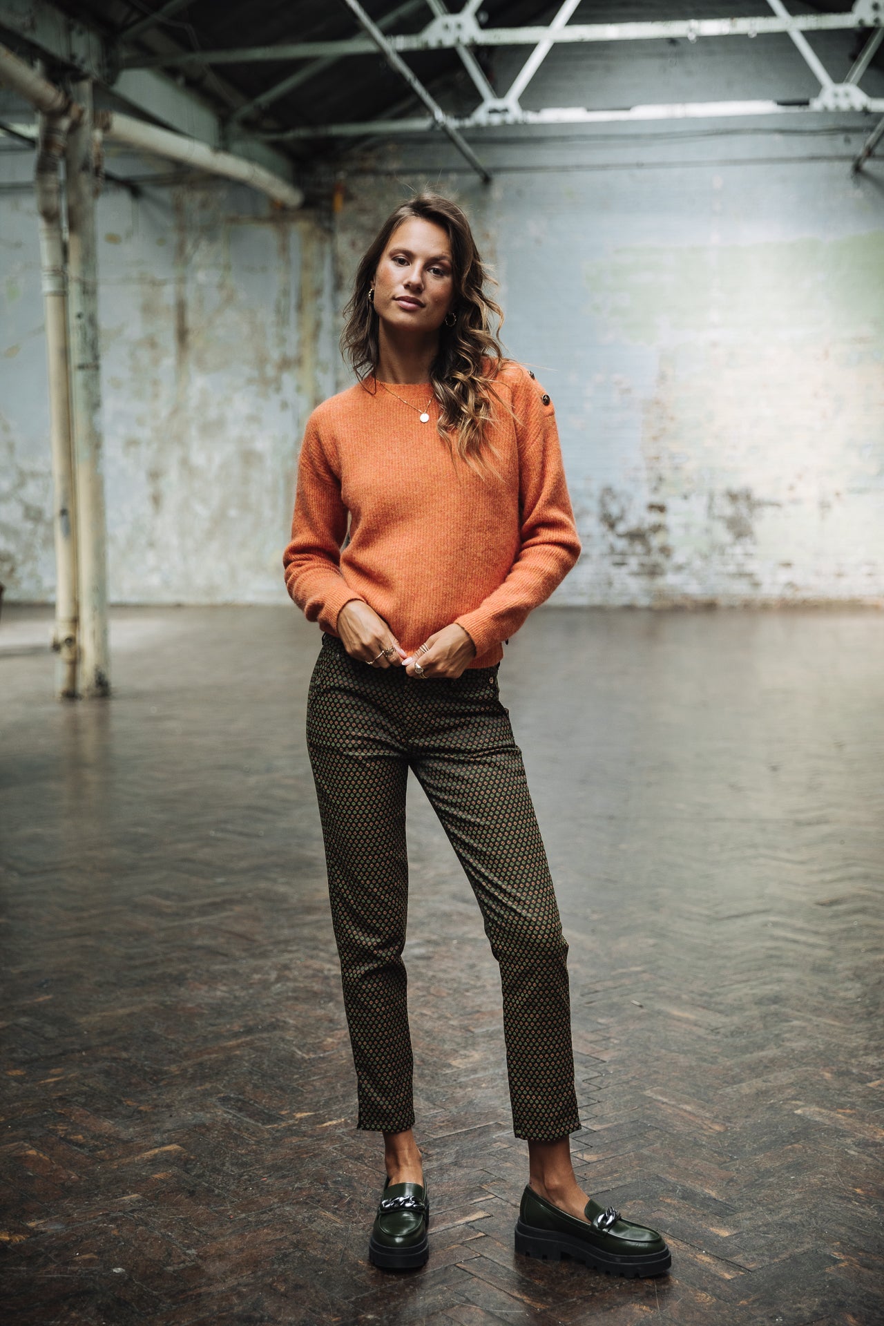 

Pantalon City 7/8 Femme Adelie Floriana original | Freeman T. Porter