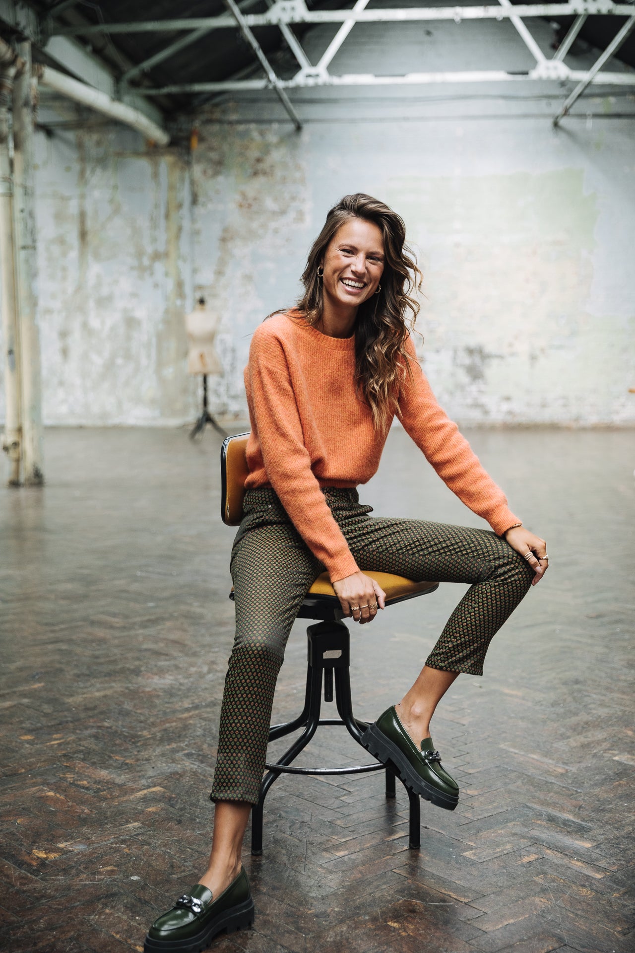 

Pantalon City 7/8 Femme Adelie Floriana original | Freeman T. Porter