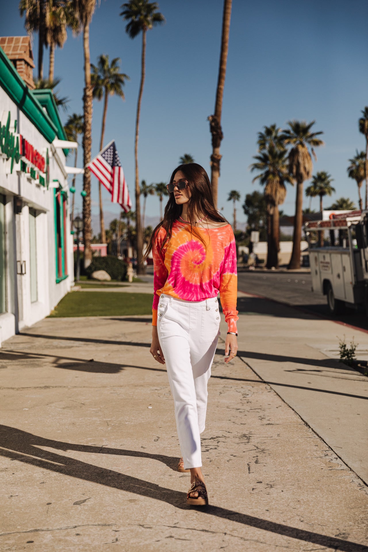

Pantalon slim Femme Octavia Milky bright white | Freeman T. Porter