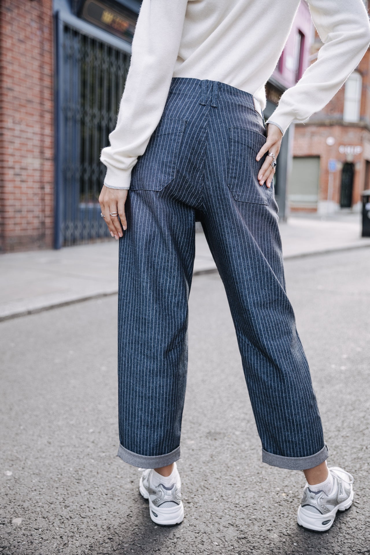

Jeans boyfriend droit Femme Sloane bercato blue | Freeman T. Porter