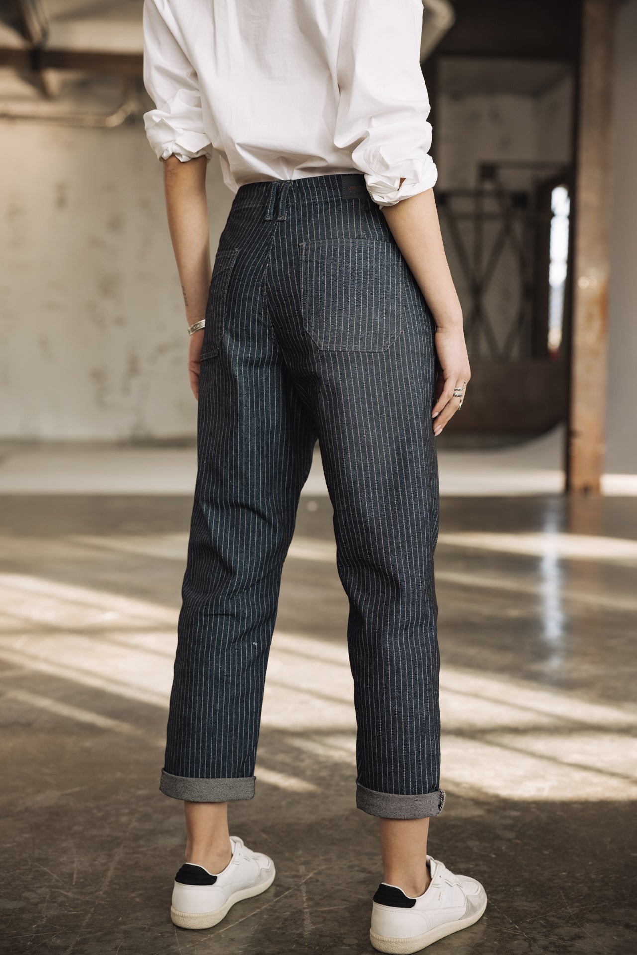 

Straight boyfriend jeans Woman Sloane bercato blue | Freeman T. Porter