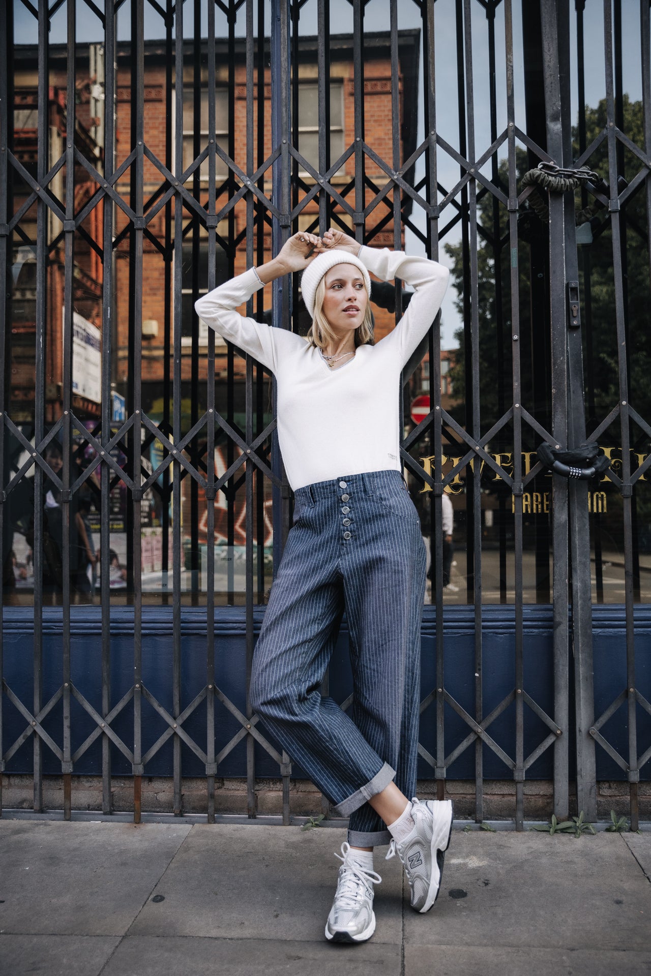 

Jeans boyfriend droit Femme Sloane bercato blue | Freeman T. Porter