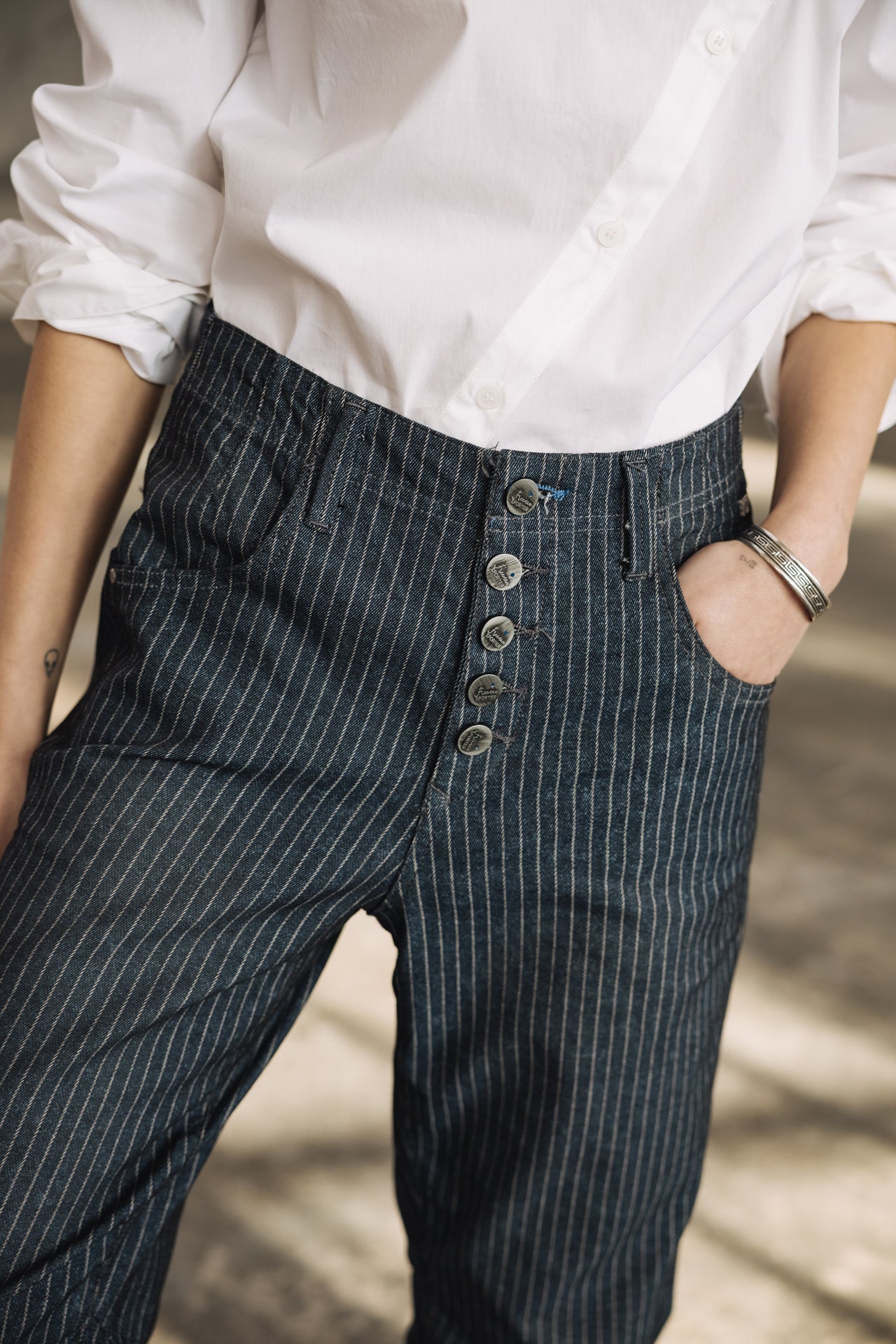 

Straight boyfriend jeans Woman Sloane bercato blue | Freeman T. Porter