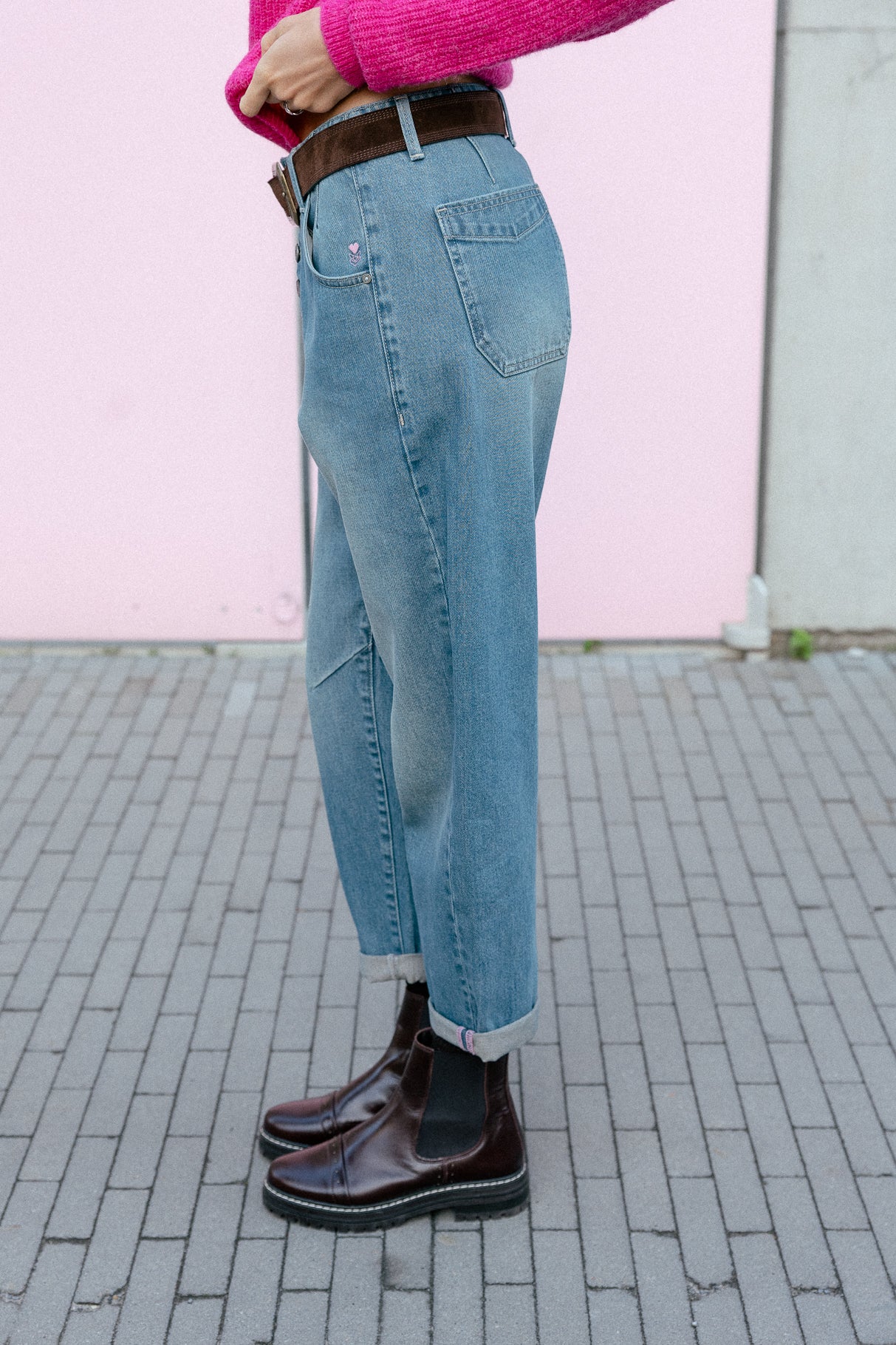 

Vaqueros boyfriend rectos Mujer Sloane botus | Freeman T. Porter