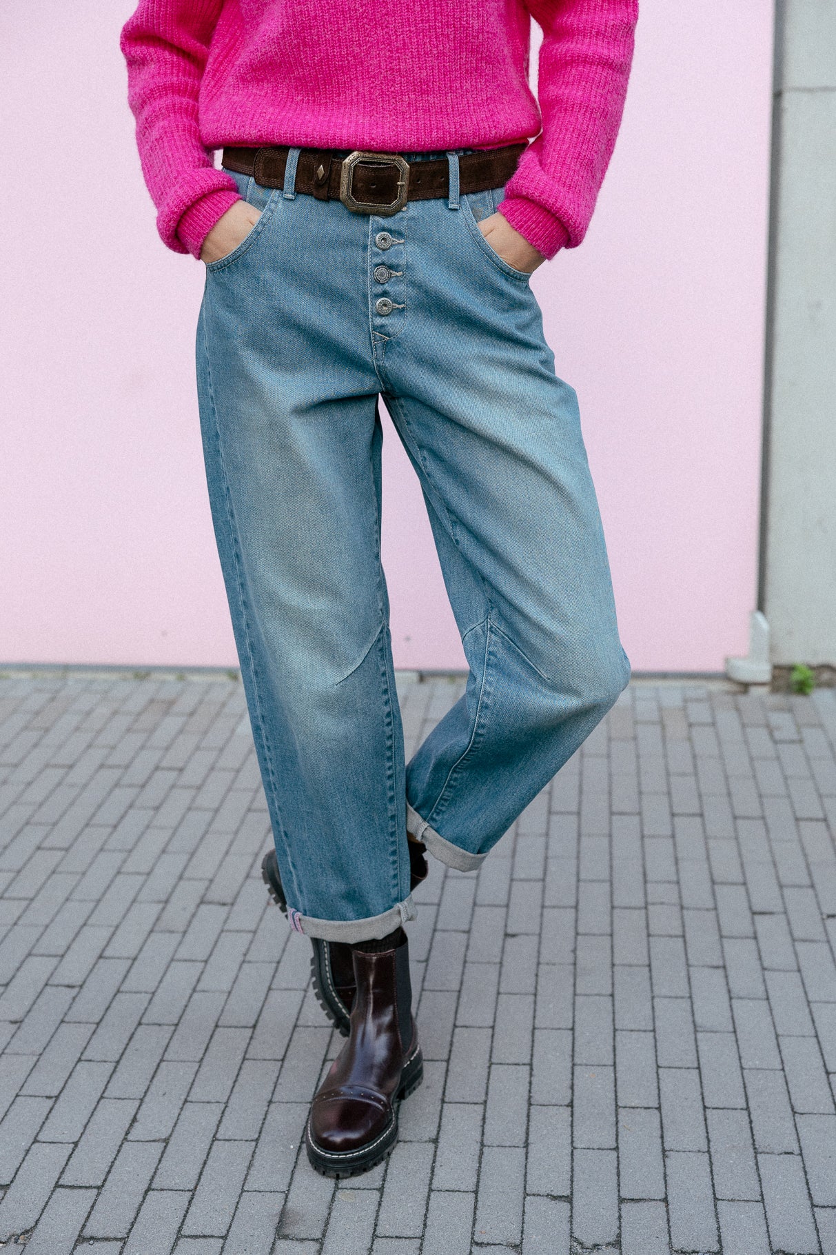

Vaqueros boyfriend rectos Mujer Sloane botus | Freeman T. Porter