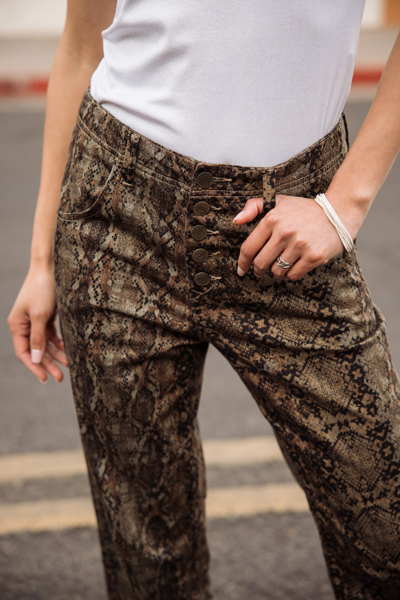 

Straight-leg boyfriend pants Woman Sloane Mamba original | Freeman T. Porter