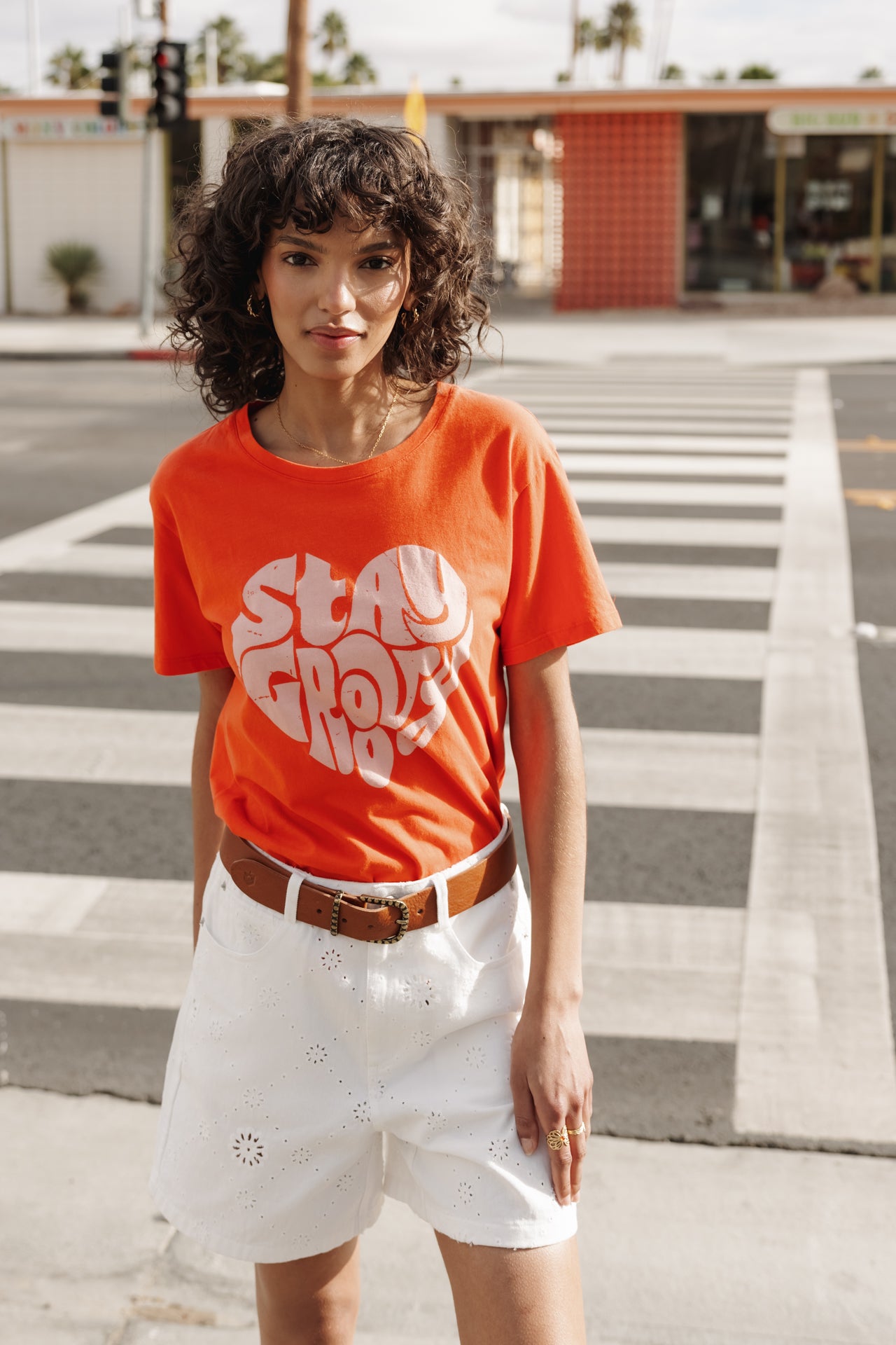 

Short loose Femme Judy Boheme bright white | Freeman T. Porter
