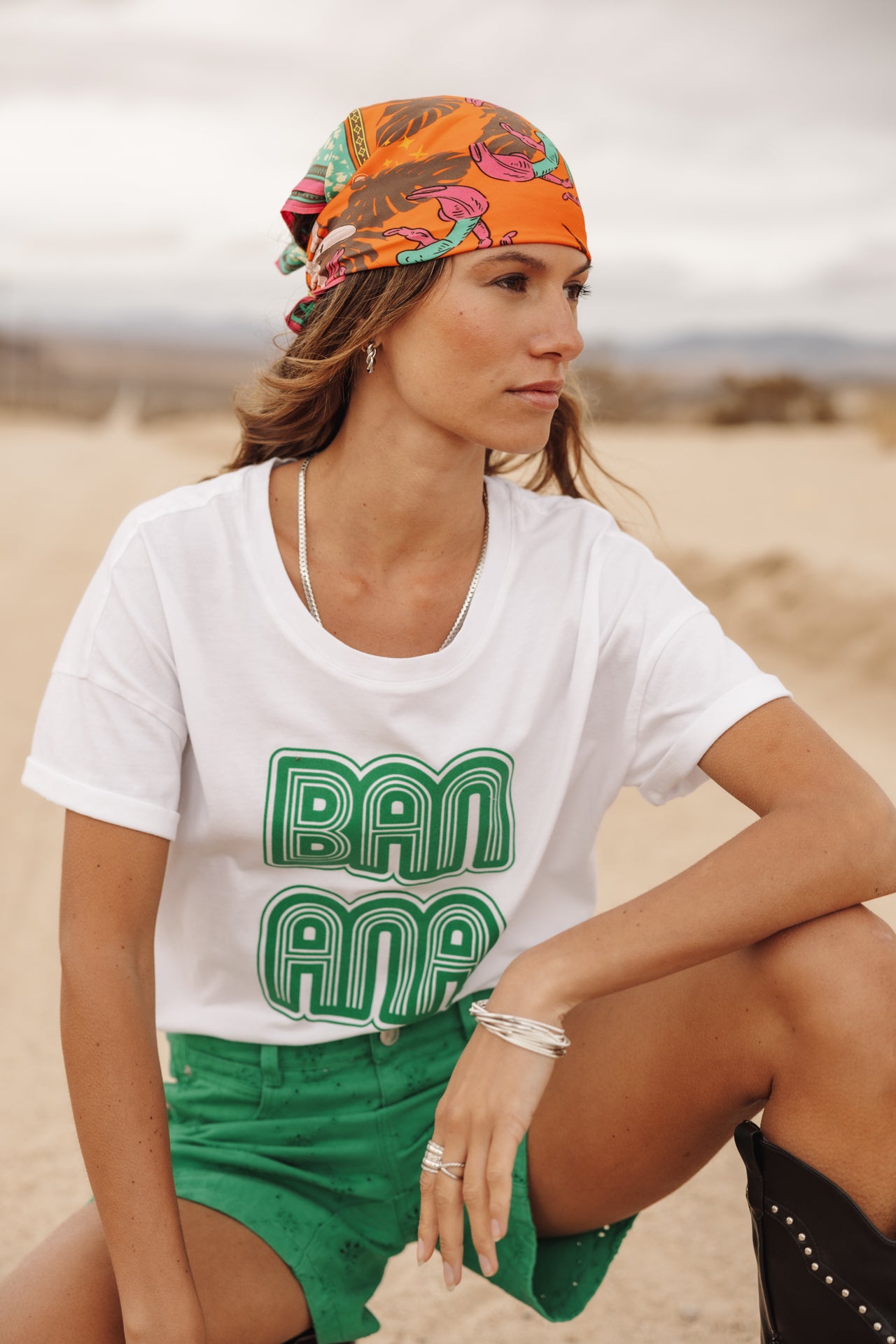 

Short loose Femme Judy Boheme jolly green | Freeman T. Porter