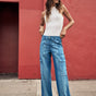 

Jeans cargo large Femme Moxie Denim milos | Freeman T. Porter