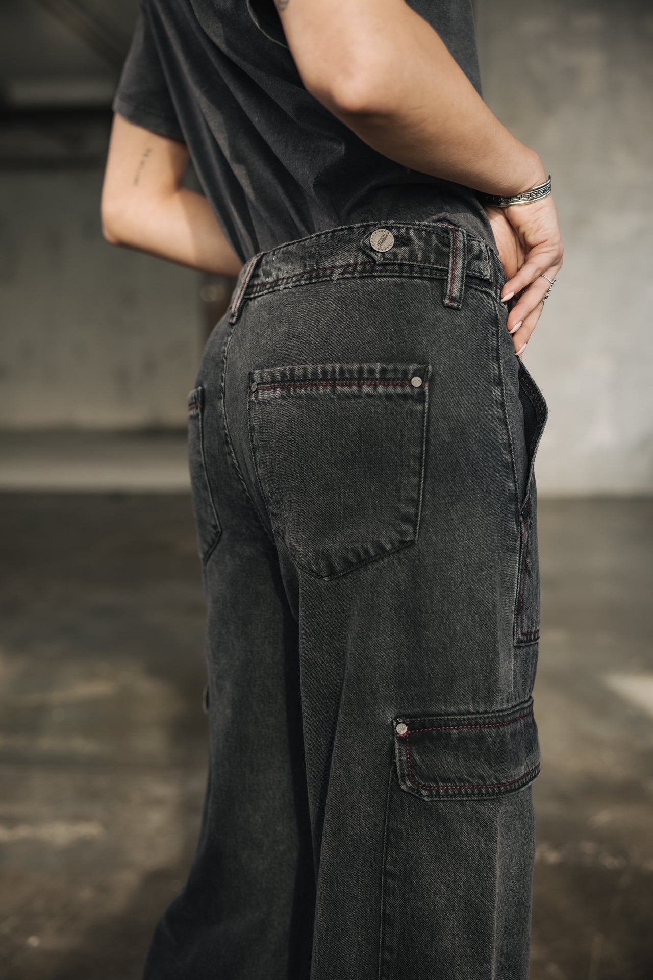 

Large cargo jeans Woman Moxie sapia | Freeman T. Porter