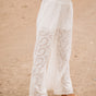 

Pantalon large Femme Patrizia Lace white | Freeman T. Porter
