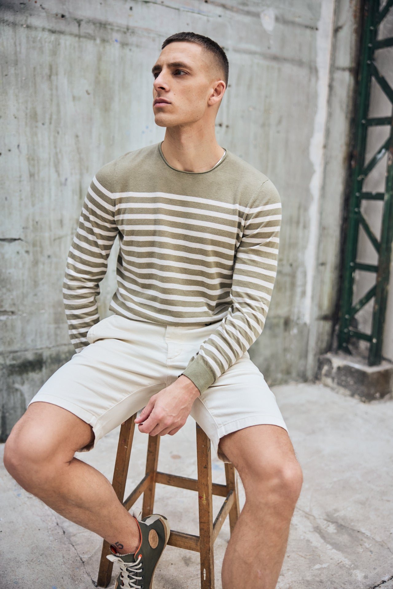 

Short Mann Gino Short Epic light gray | Freeman T. Porter