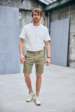 

Short chino Homme Gino Short Epic deep lichen green | Freeman T. Porter