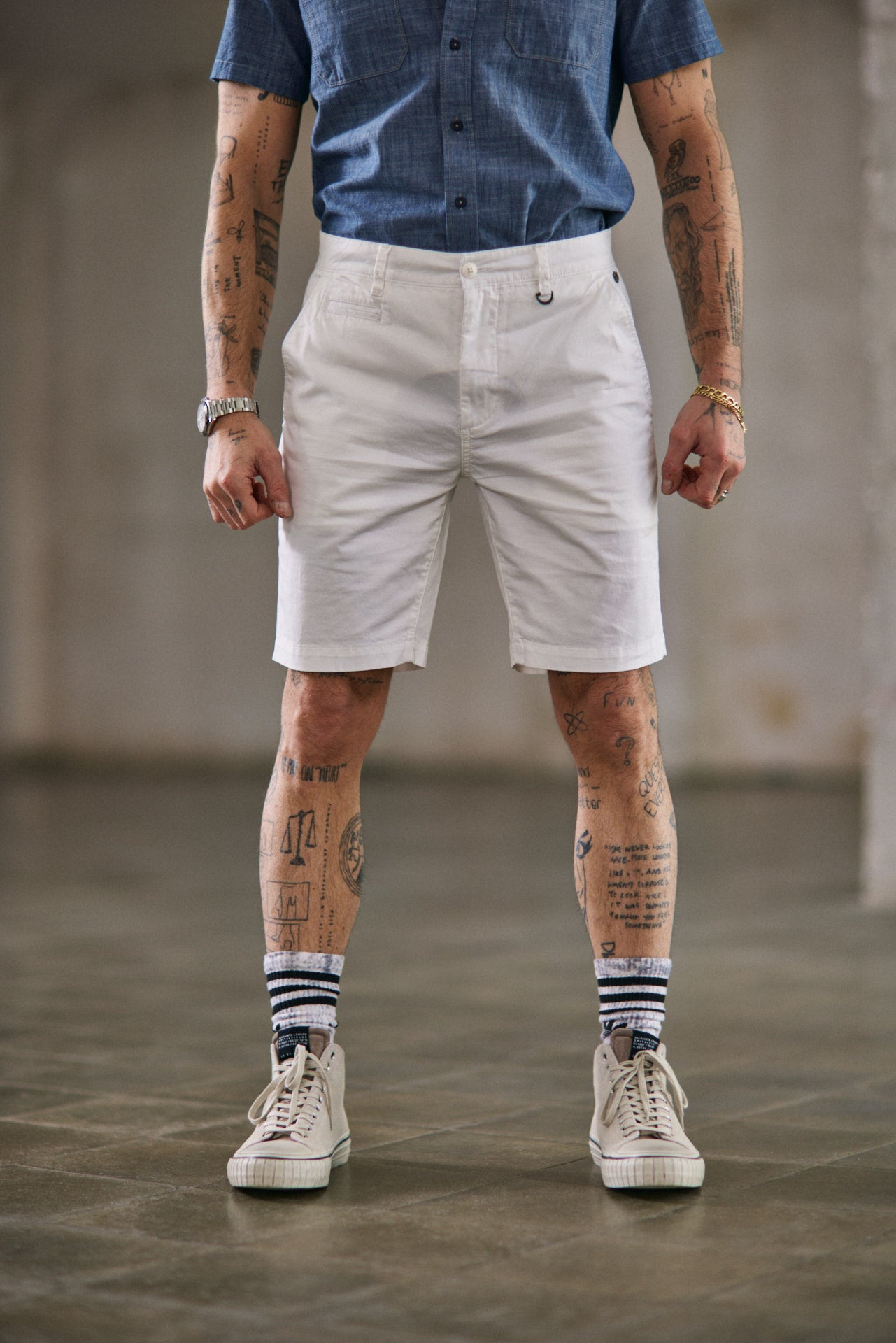 
              

Short Homme Gino Short Spike bright white | Freeman T. Porter
            