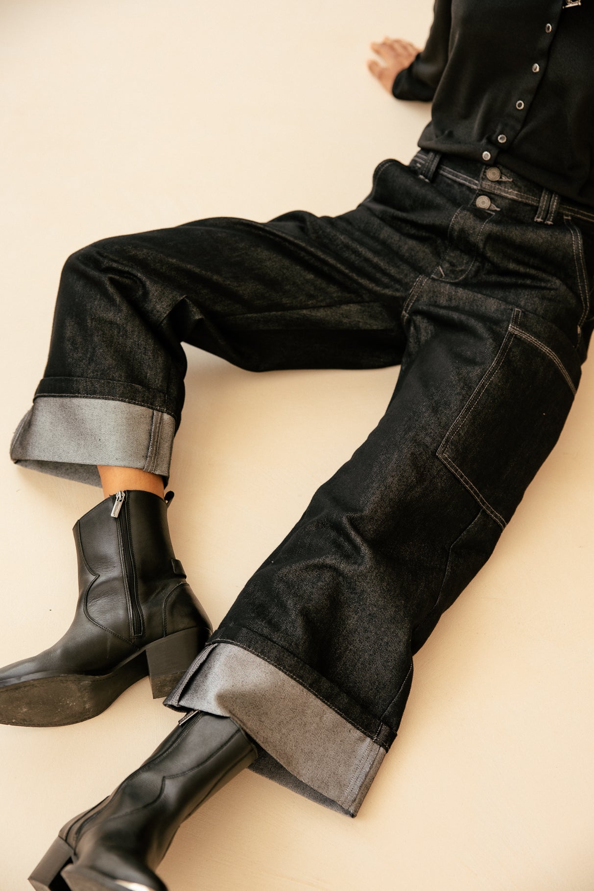 

Jeans Workwear Femme Charly Denim mercura | Freeman T. Porter