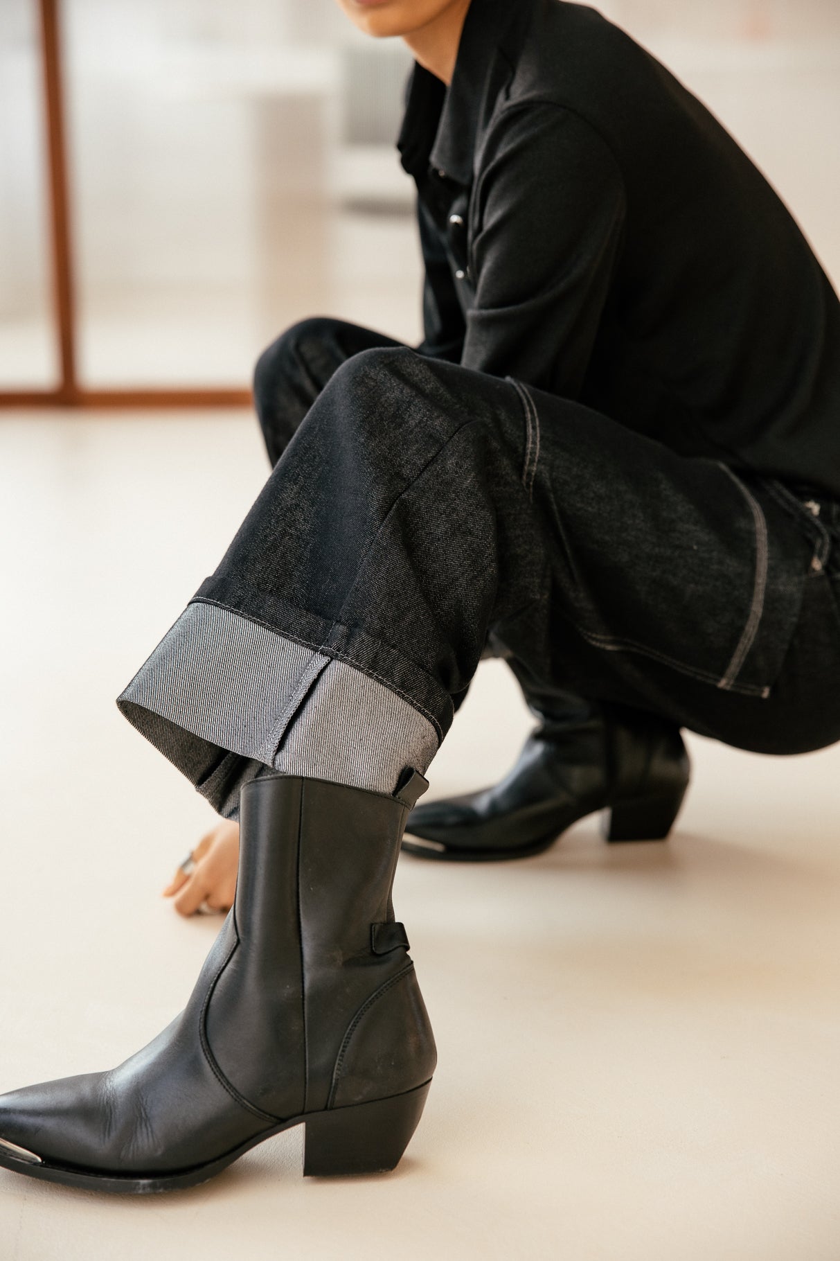 

Jeans Workwear Femme Charly Denim mercura | Freeman T. Porter