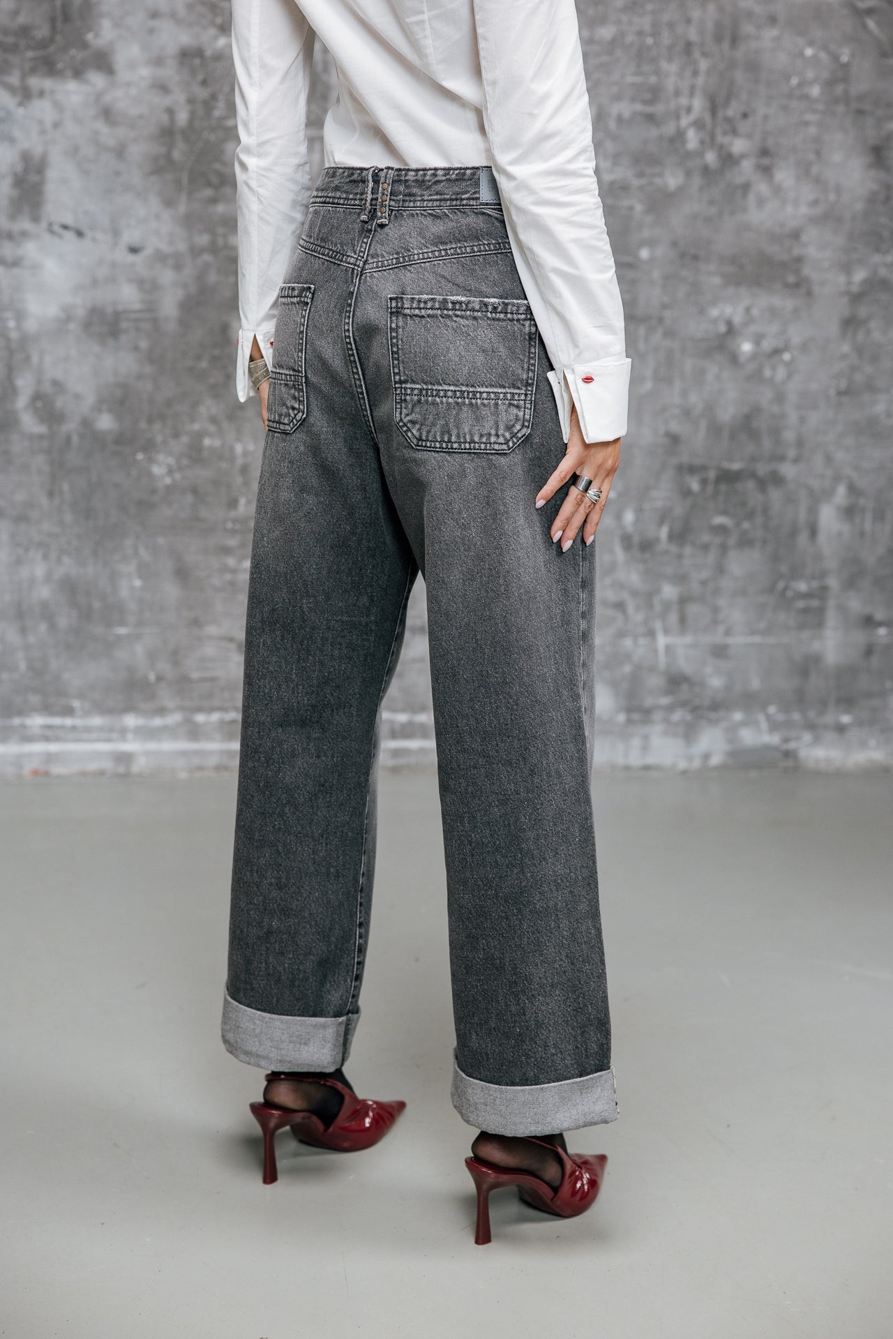 

Jeans cropped large Femme Alice seila | Freeman T. Porter