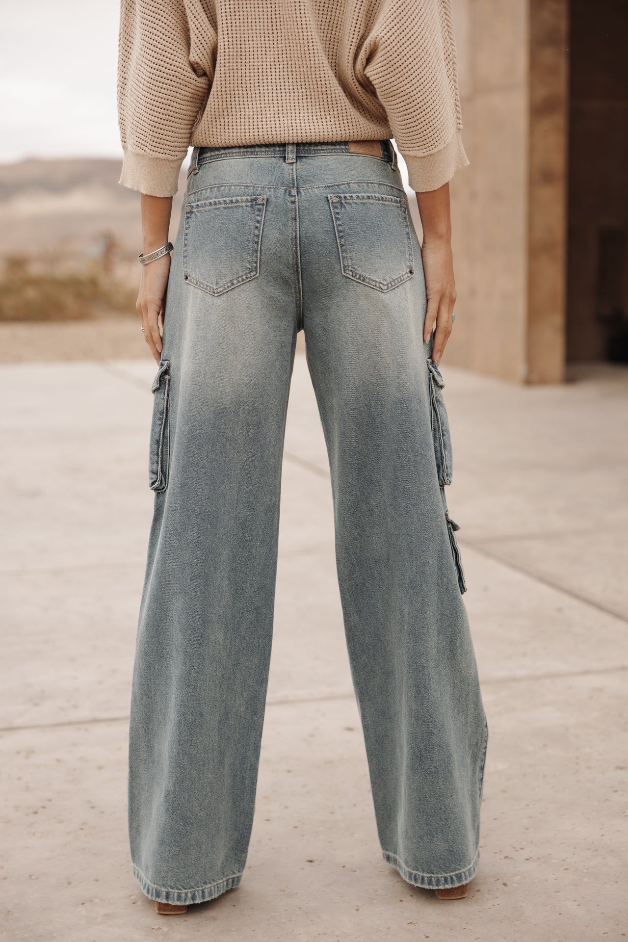 

Jeans cargo large Femme Billie jamaica | Freeman T. Porter