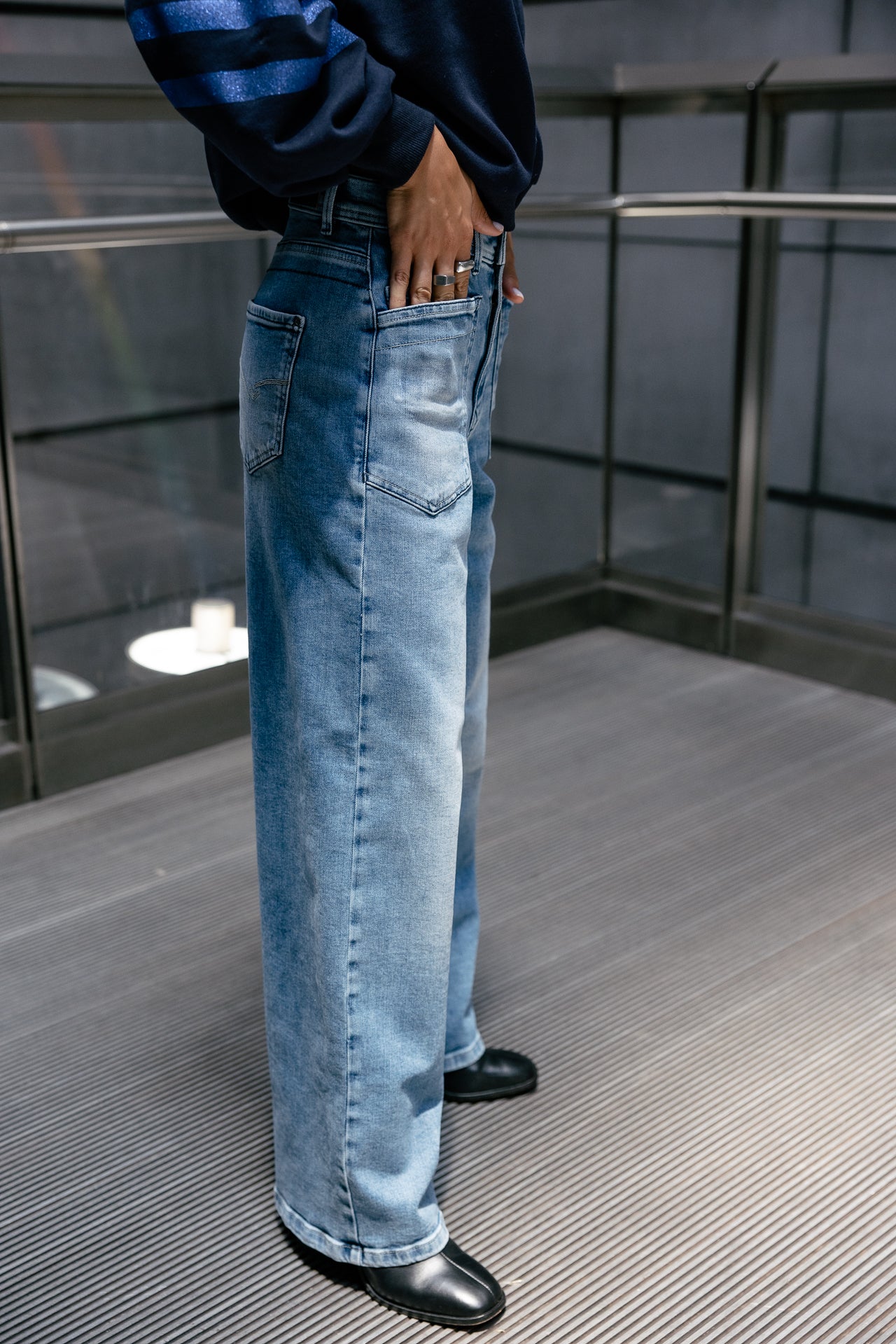 

Wide-Leg Jeans Damen Gaby midolo | Freeman T. Porter