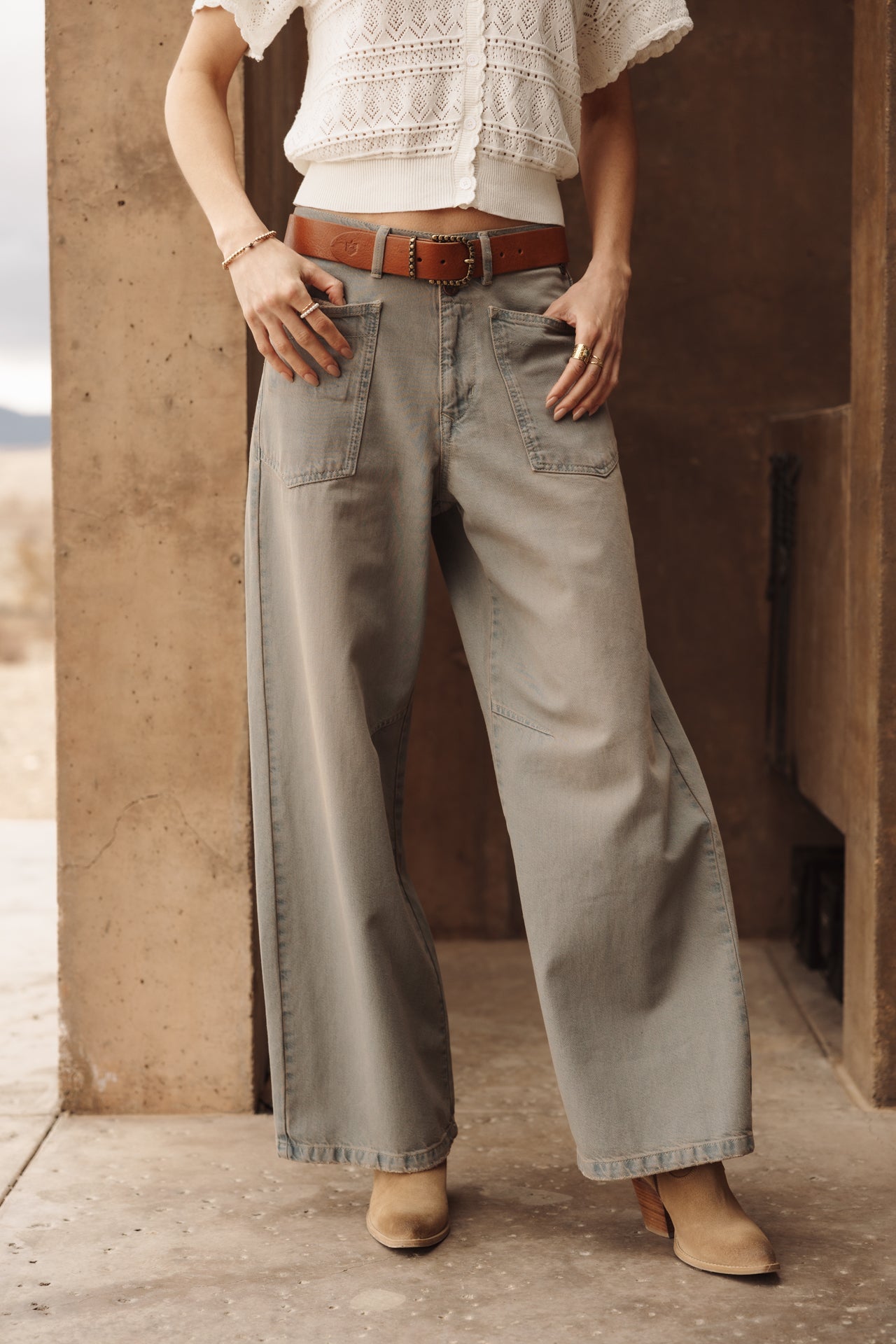

Jeans large Femme Gaby fenomen | Freeman T. Porter