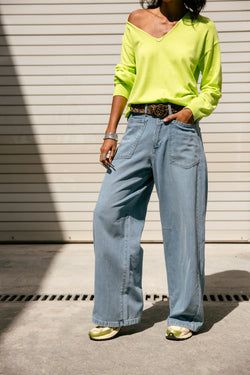 

Jeans droit large Femme Gaby molove light | Freeman T. Porter