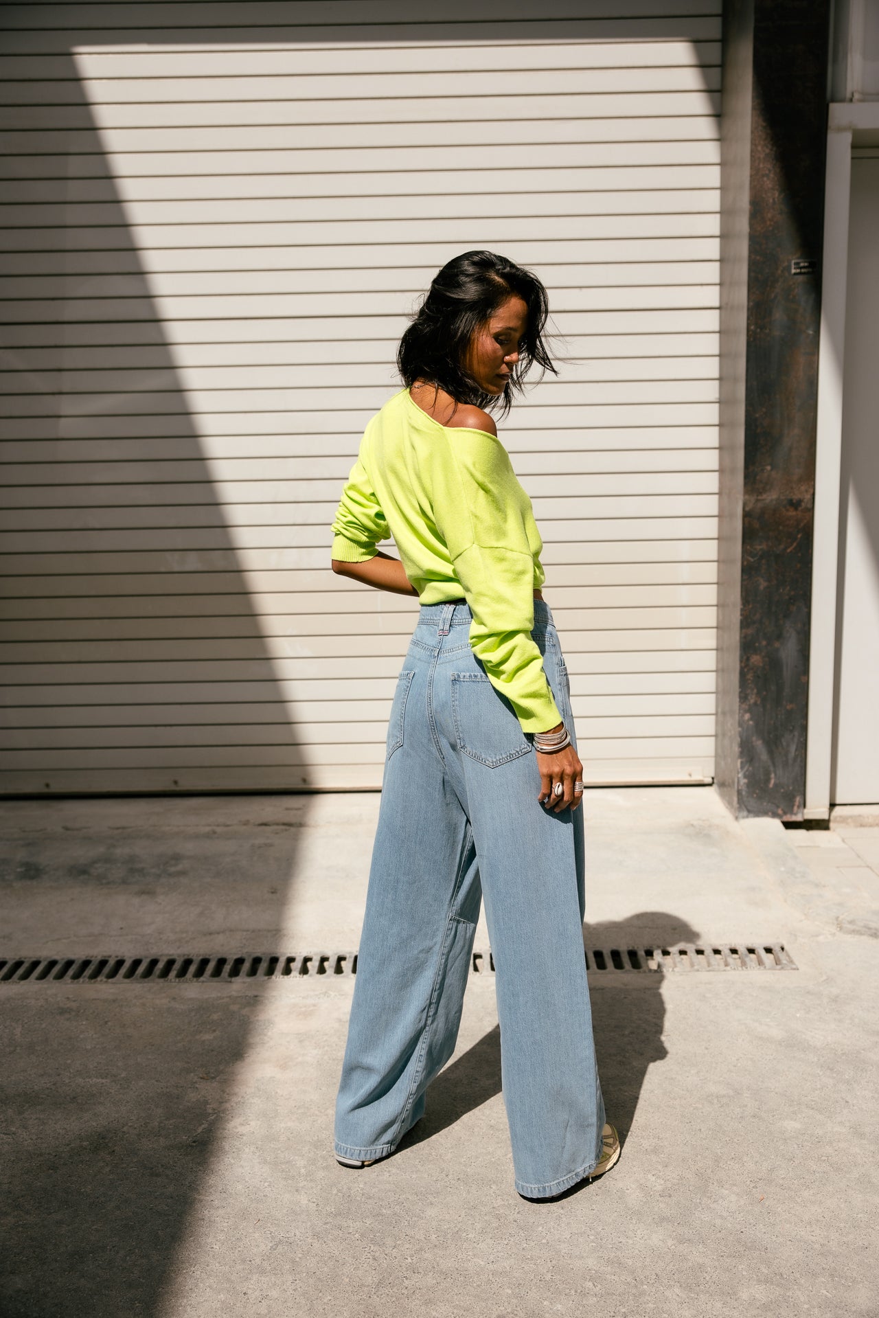 

Jeans droit large Femme Gaby Denim molove light | Freeman T. Porter