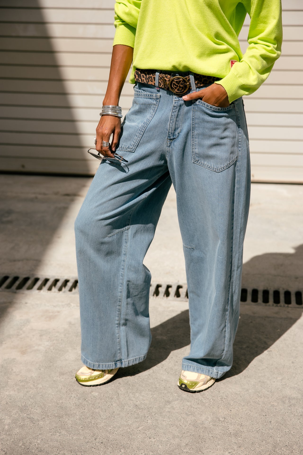 

Jeans droit large Femme Gaby Denim molove light | Freeman T. Porter