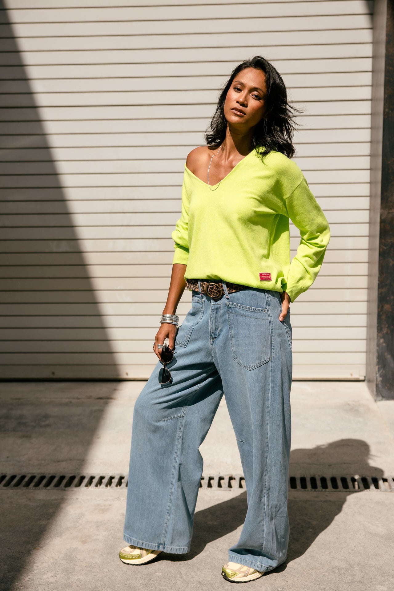 

Jeans droit large Femme Gaby Denim molove light | Freeman T. Porter