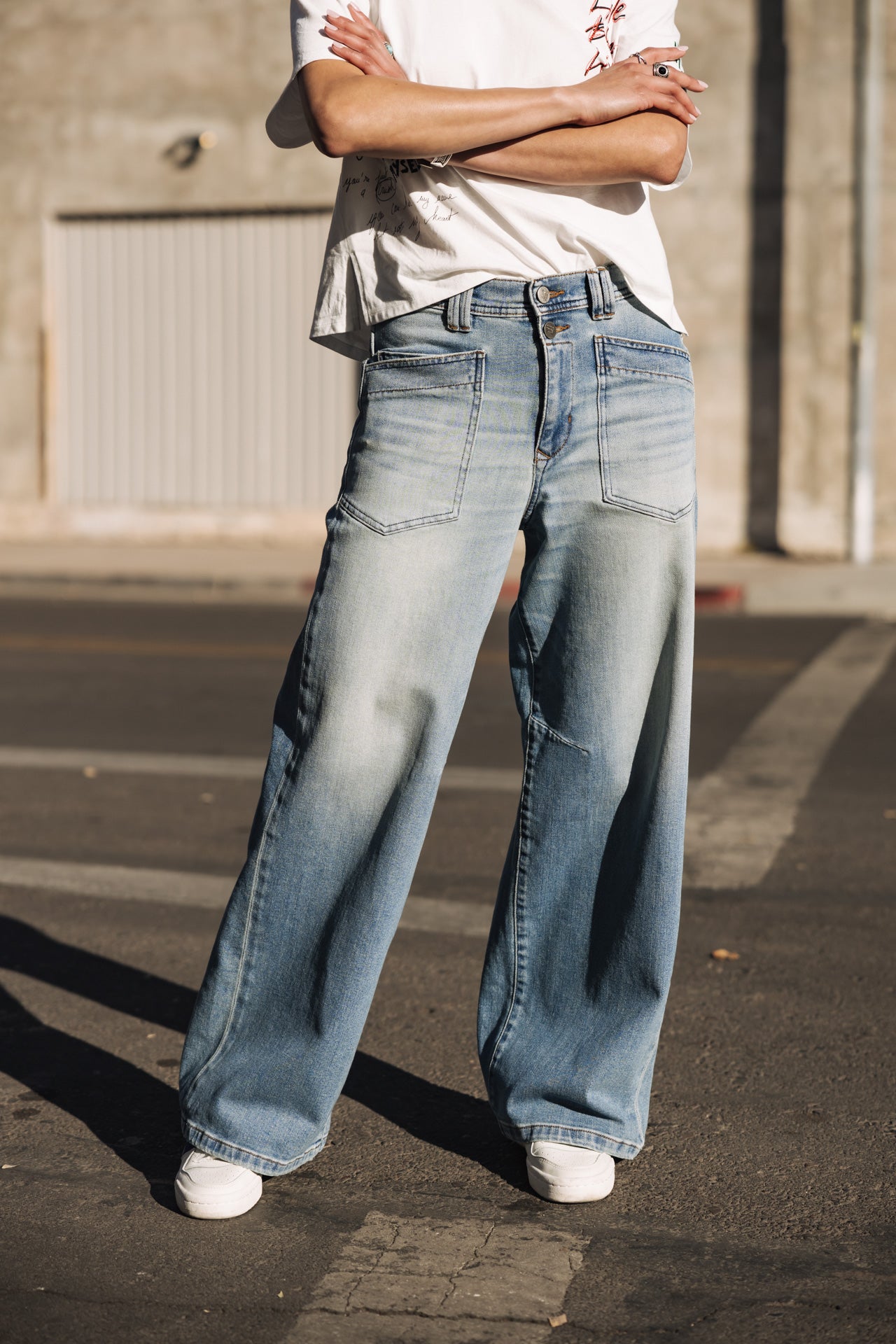 

Weite Jeans Frau Gaby seoul | Freeman T. Porter