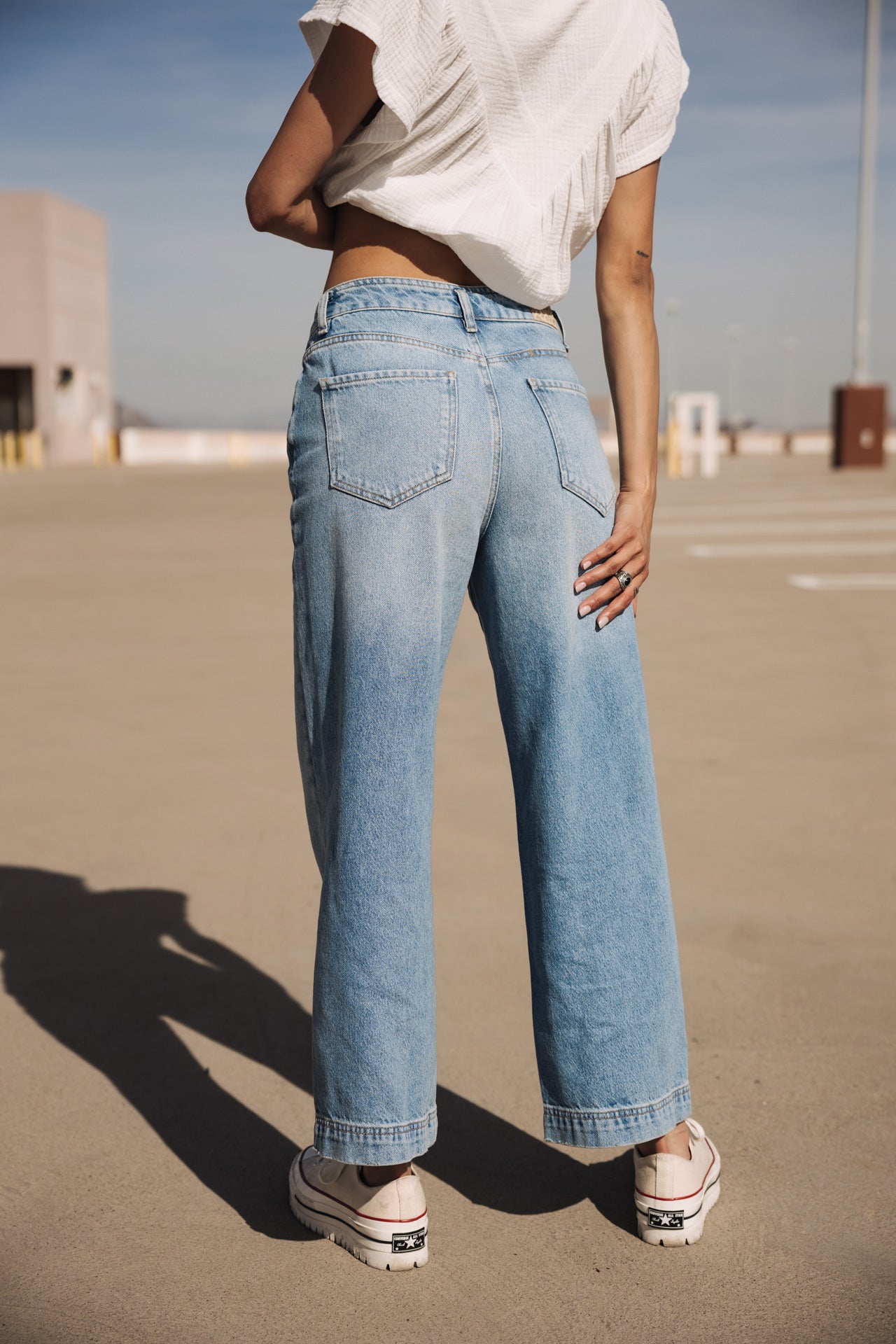 

Jeans cropped large Femme Adele mayreau | Freeman T. Porter