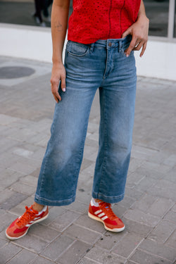 

Jeans taille haute 7/8 Femme Adele frenesia | Freeman T. Porter