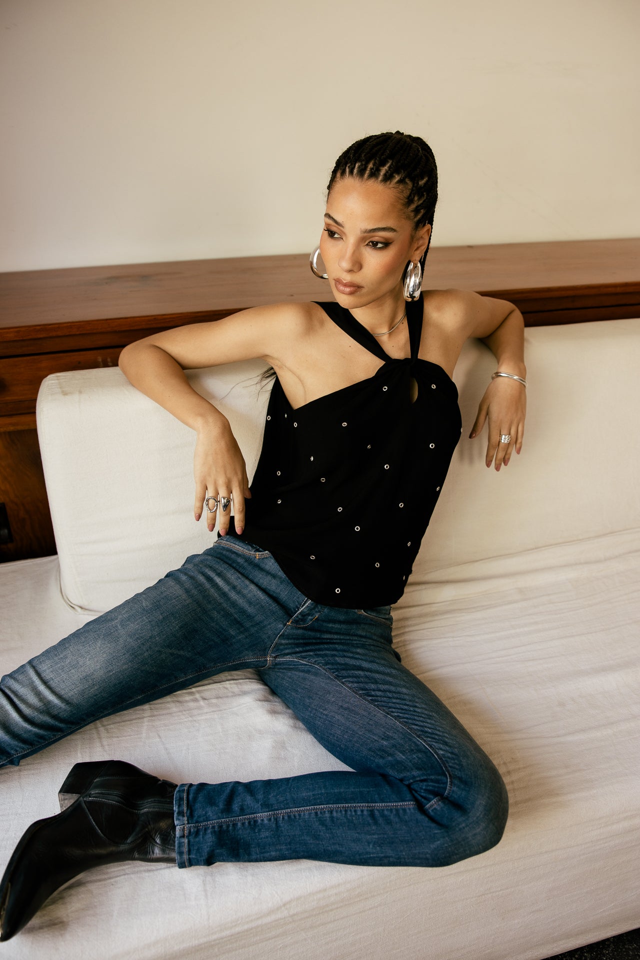 

Denim slim super stretch Femme Angel fever | Freeman T. Porter