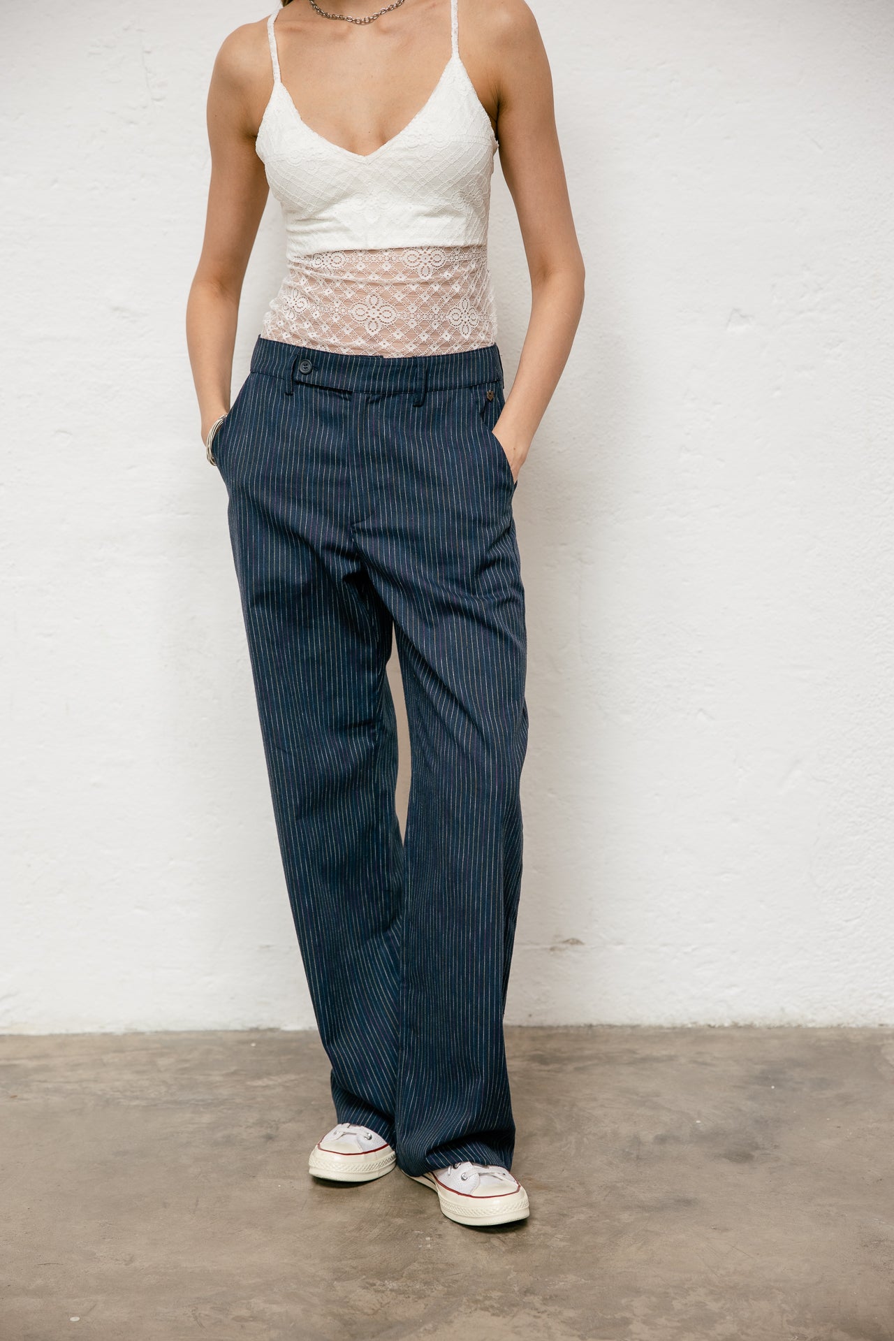 

City Trousers Women Sharon Falls navy | Freeman T. Porter