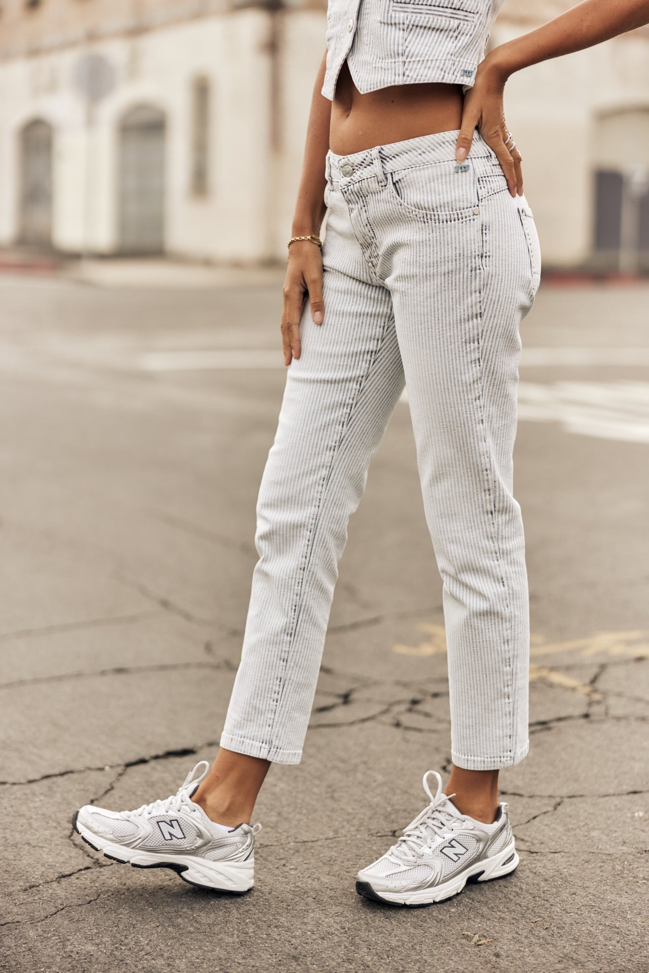 

Slim cropped jeans Woman Sophy bossanova | Freeman T. Porter
