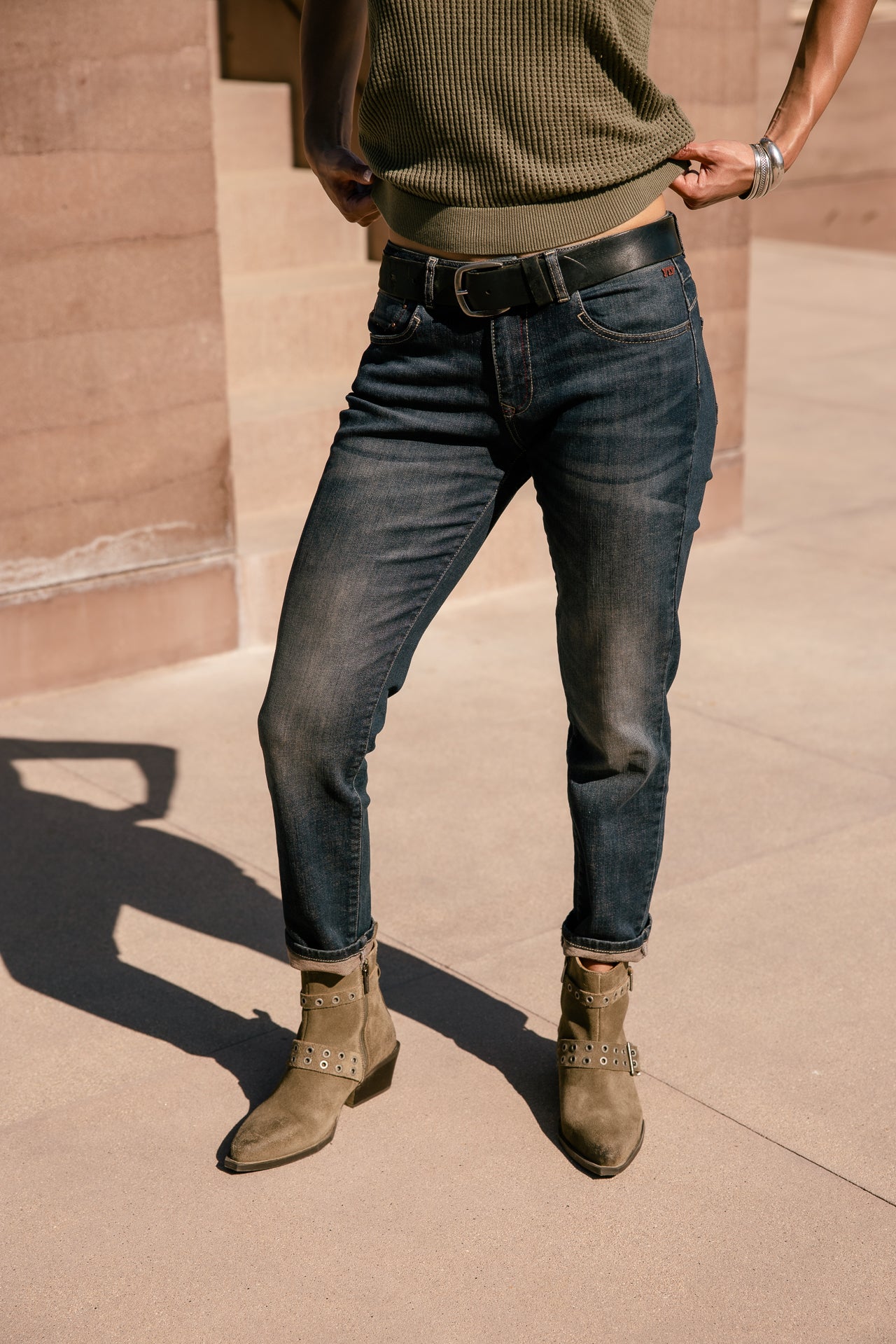 

Jeans slim 7/8 Femme Sophy midiego | Freeman T. Porter