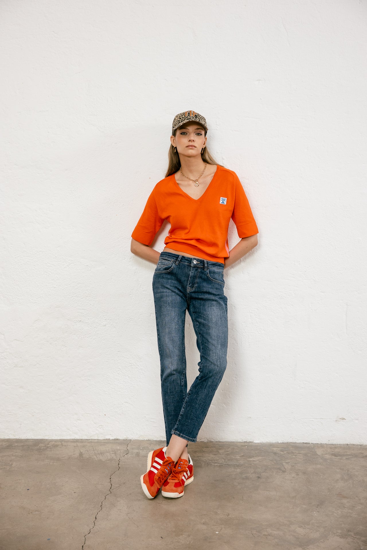 

Jeans slim 7/8 Femme Sophy medley dark | Freeman T. Porter