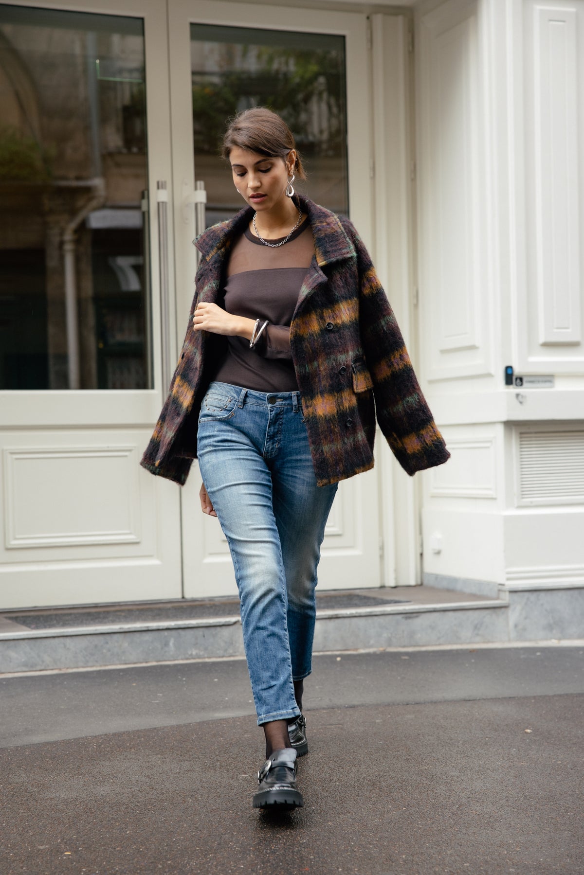 

Slim-fit 7/8-jeans Dames Sophy pacific | Freeman T. Porter