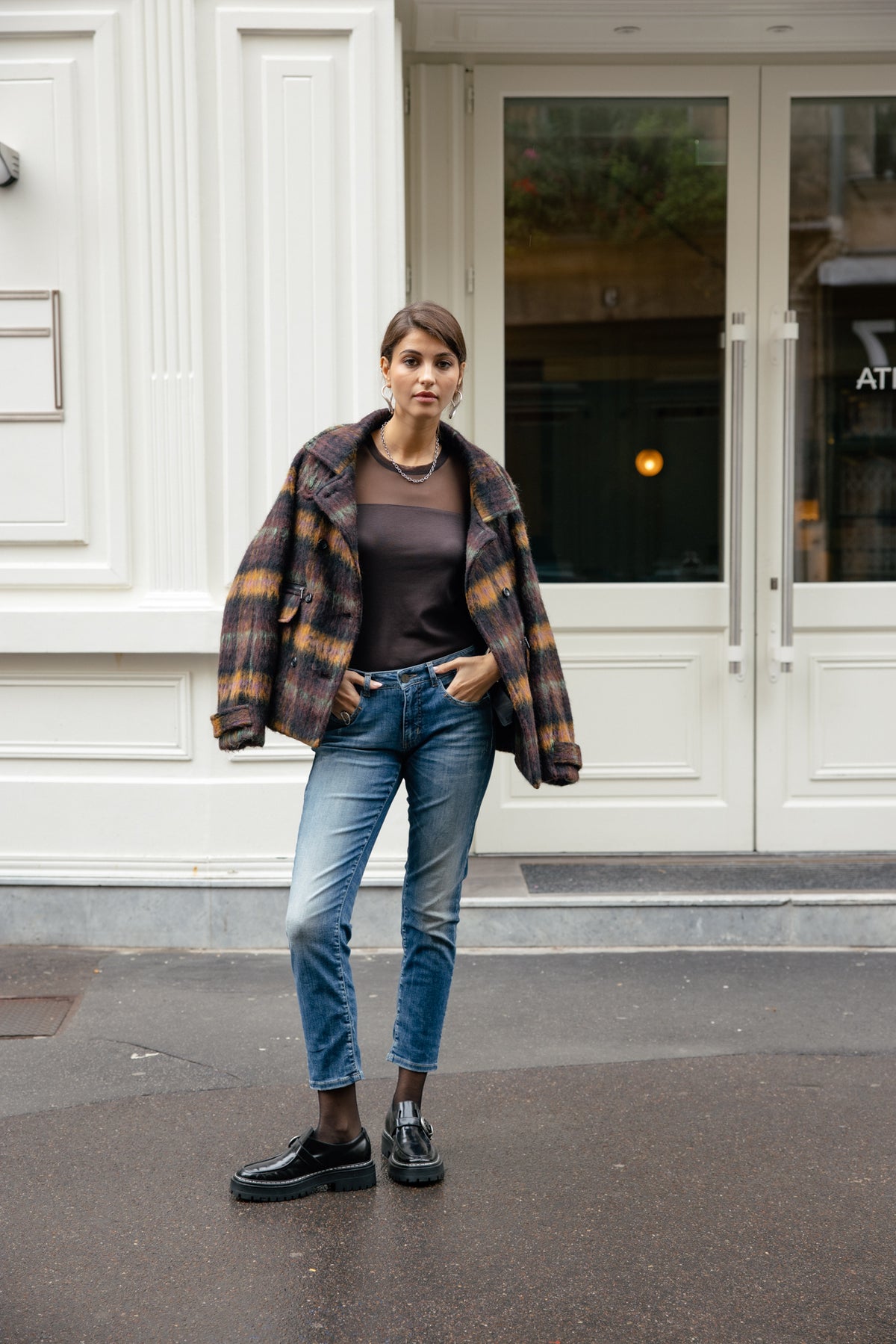 

Slim-fit 7/8-jeans Dames Sophy pacific | Freeman T. Porter