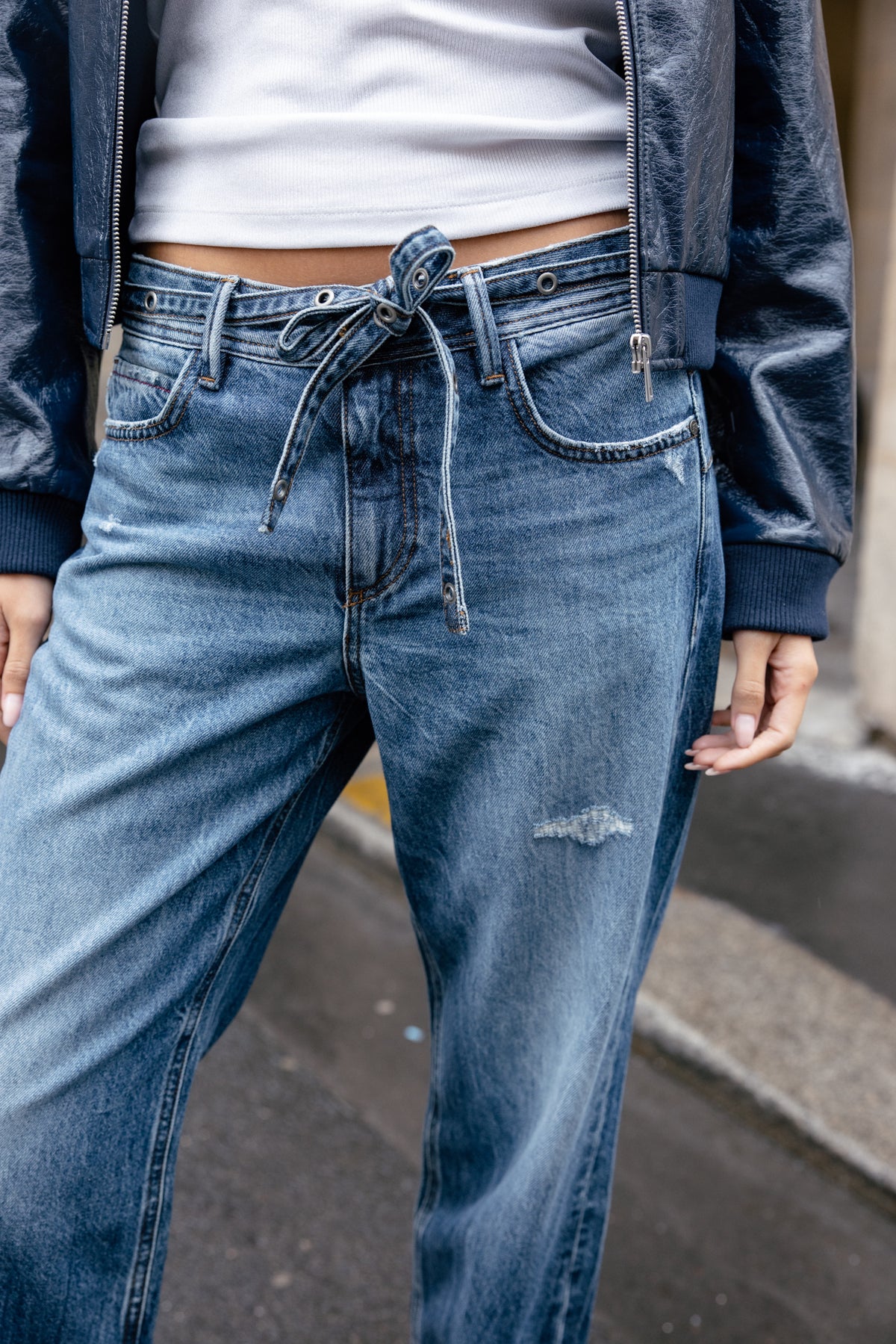 
              

Cropped Boyfriend Jeans Damen Timea skill | Freeman T. Porter
            