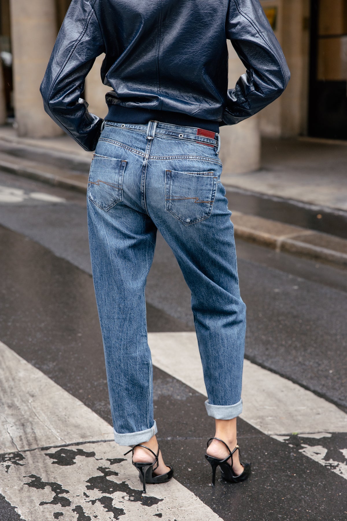

Cropped Boyfriend Jeans Damen Timea skill | Freeman T. Porter