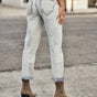 

Cropped boyfriend jeans Woman Timea Denim braga light blue | Freeman T. Porter