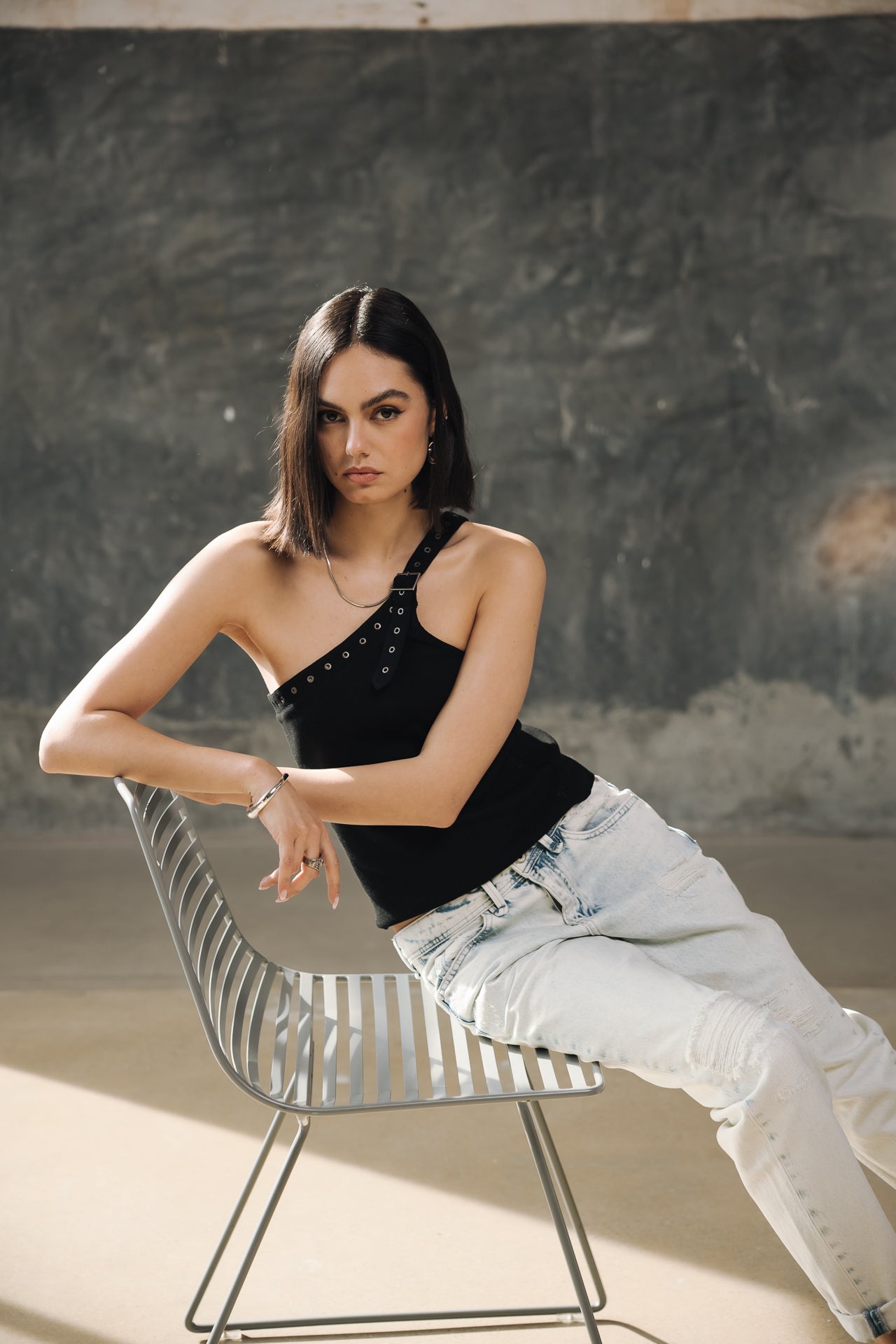 

Cropped boyfriend jeans Woman Timea Denim benett | Freeman T. Porter
