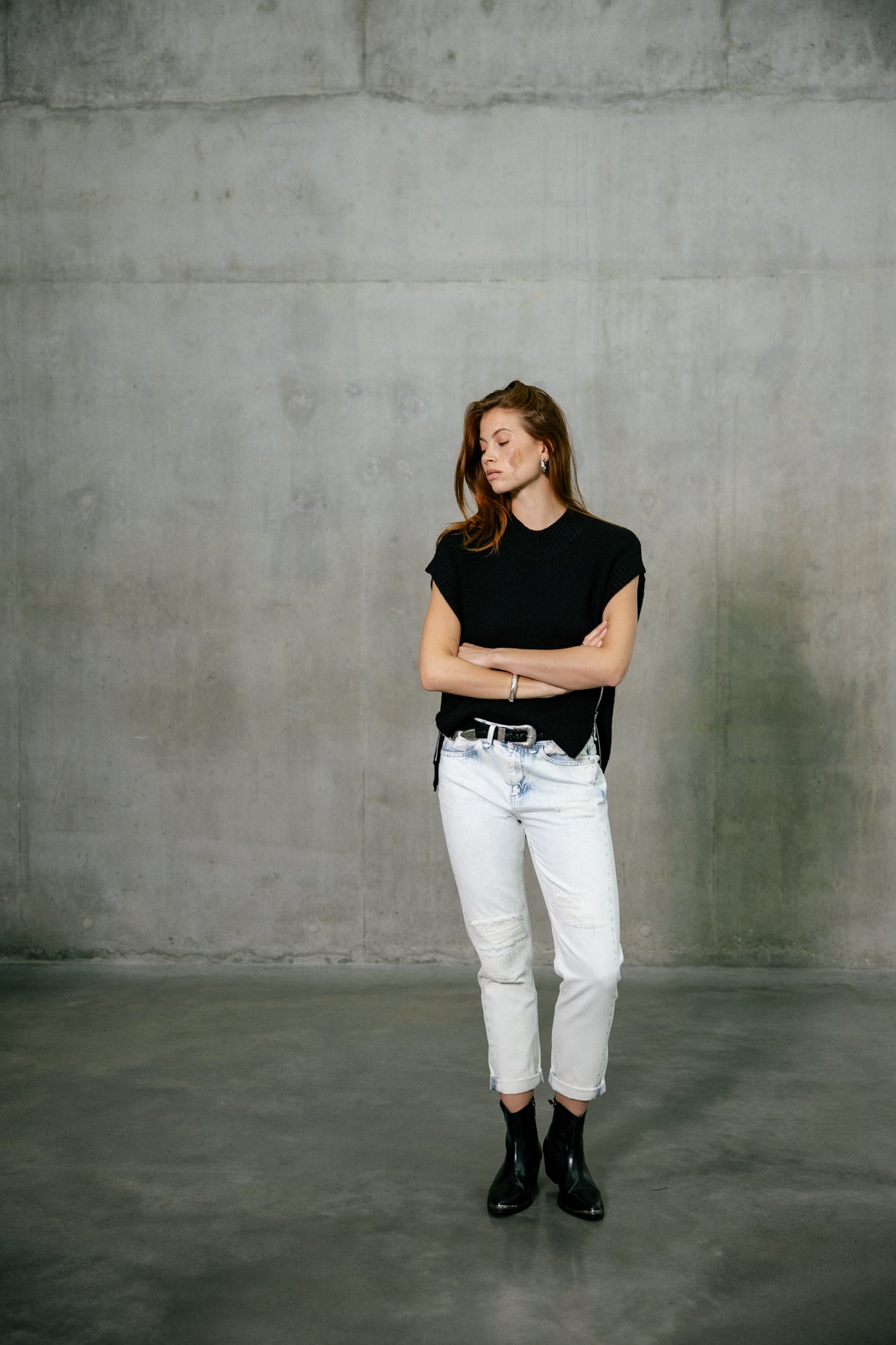 

Cropped boyfriend jeans Woman Timea benett | Freeman T. Porter